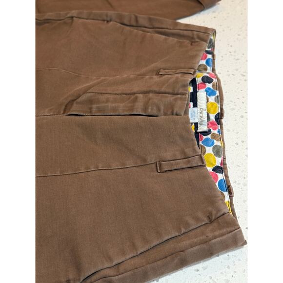 BODEN CHINO PANTS BROWN WOMENS SIZE 4 - Picture 6 of 6